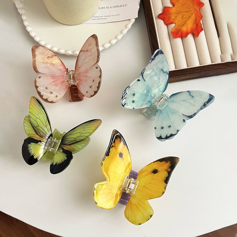 Hi Tech Accessories - 1 pz colorato 3D farfalla artiglio