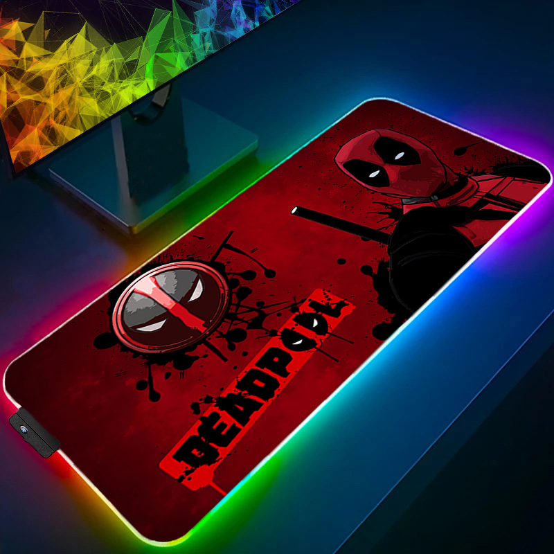 Tech Accessories For Desk - Tappetino per mouse a LED Retroilluminazione