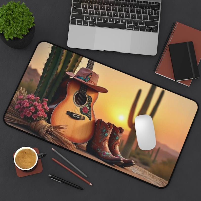 Tech Accessories To Gift - Tappetino per mouse per chitarra nel