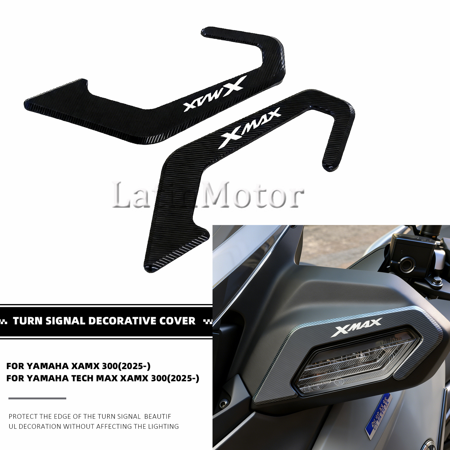 X Tech Accessories - Per Yamaha XMAX300 XMAX TECH MAX
